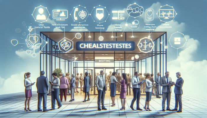 Modern healthcare facility in Jarrow for cholesterol tests, with advanced technology and easy booking options.