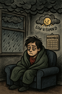 Seasonal affective disorder and low vitamin D
