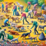 Community Cleanups with Dogs: A Global Movement for Change