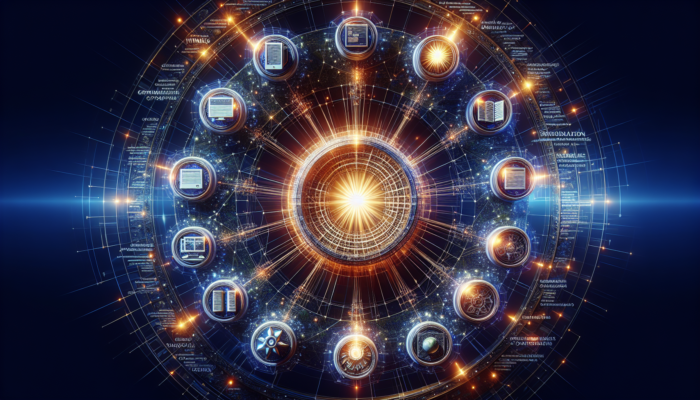 Interconnected web pages with strategic links in a Bridgwater e-commerce site, illustrating internal SEO optimisation with descriptive anchor text directing users to related articles.