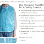 Waterproof Adult Bibs: Ideal for Dental Surgeries and Beyond
