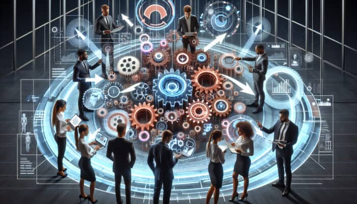 Feedback Loops in Scaled Human VA Operations for Improvement